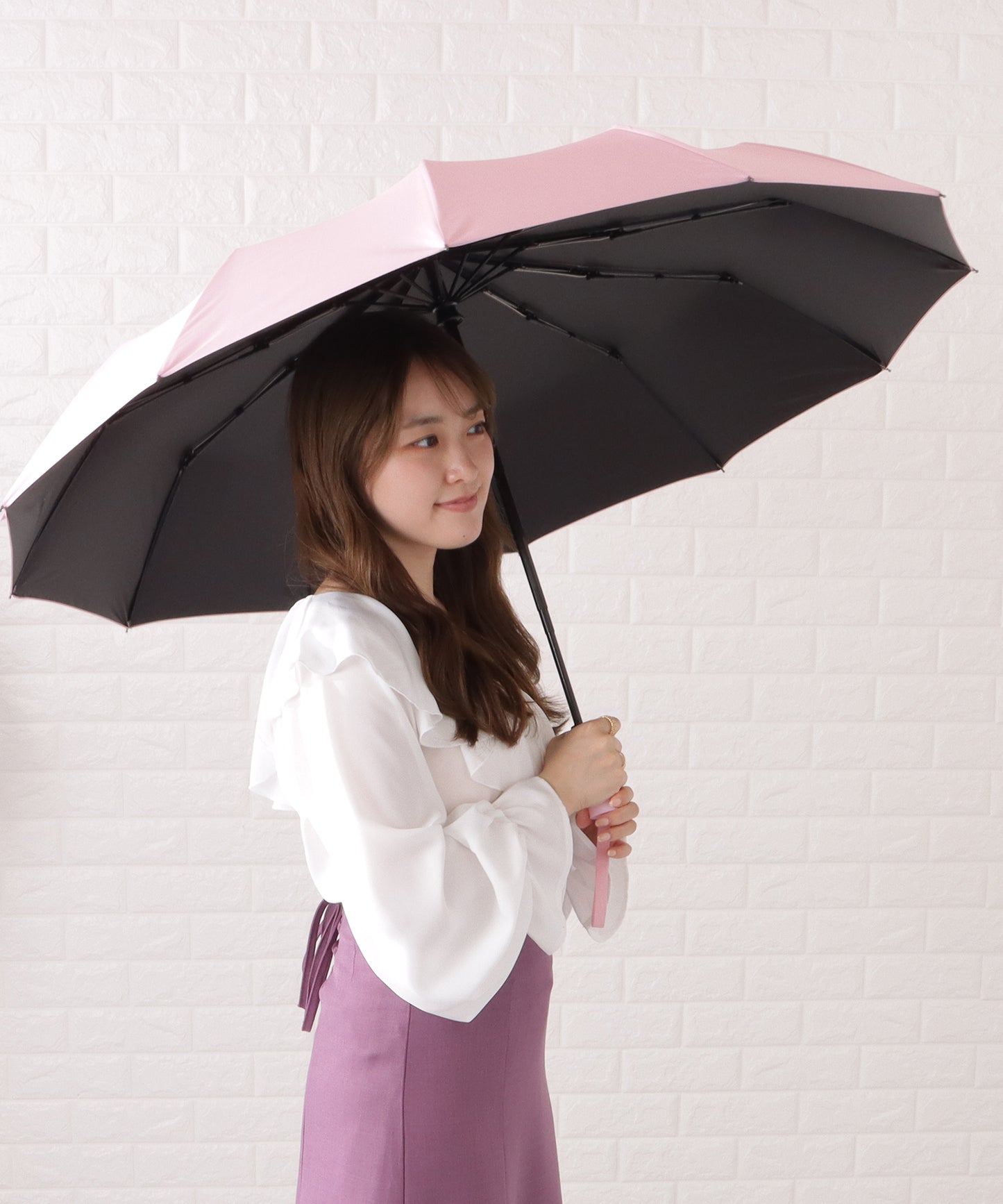 ワンタッチ自動開閉式折りたたみ傘