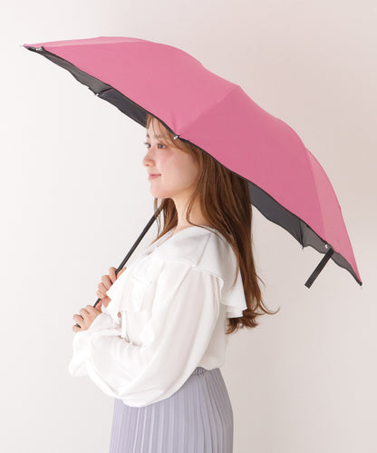 【雨晴兼用】フラワー デザイン 配色 折りたたみ傘