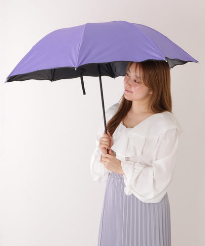【雨晴兼用】フラワー デザイン 配色 折りたたみ傘