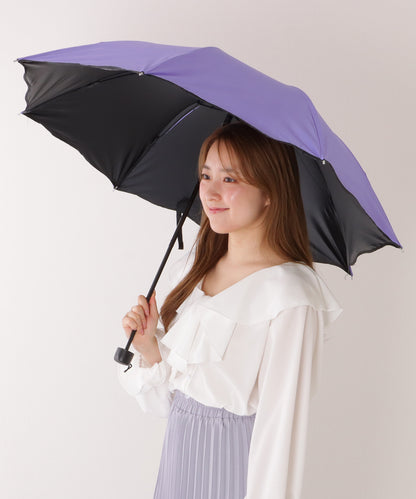 【雨晴兼用】フラワー デザイン 配色 折りたたみ傘