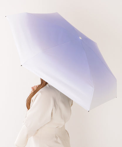 【雨晴兼用】グラデーション コンパクト 軽量 折りたたみ傘