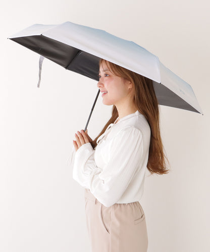 【雨晴兼用】グラデーション コンパクト 軽量 折りたたみ傘