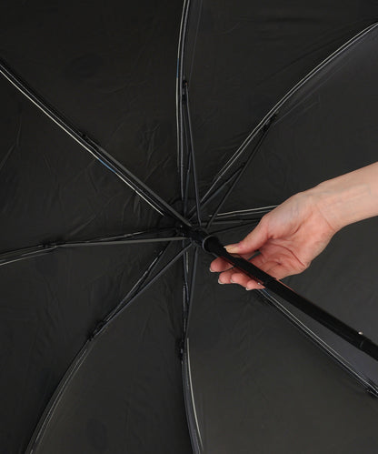 晴雨兼用 配色 クラウド ドット 折りたたみ傘