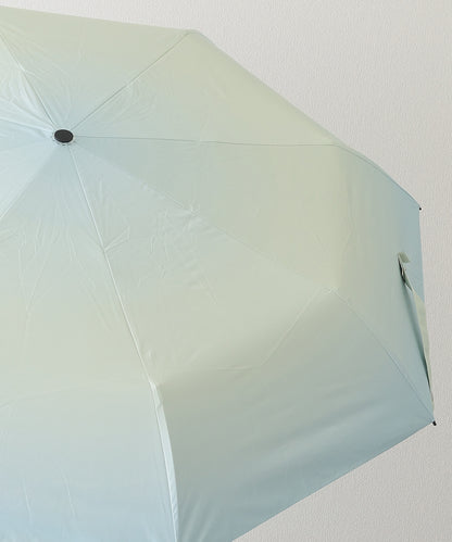 晴雨兼用 シンプル グラデーション 遮光 折りたたみ傘