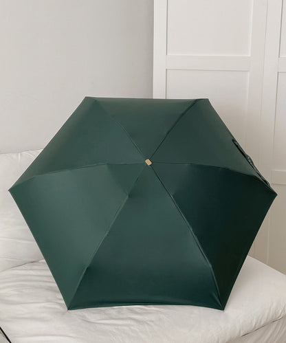 ソリッドカラー 晴雨兼用 ベーシック コンパクト 折りたたみ傘