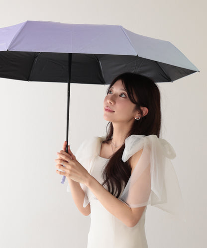 晴雨兼用 カラー グラデーション コンパクト 折りたたみ傘