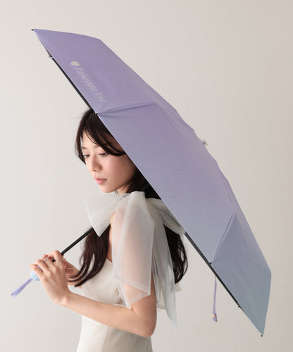 晴雨兼用 カラー グラデーション コンパクト 折りたたみ傘
