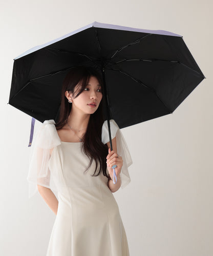 晴雨兼用 カラー グラデーション コンパクト 折りたたみ傘
