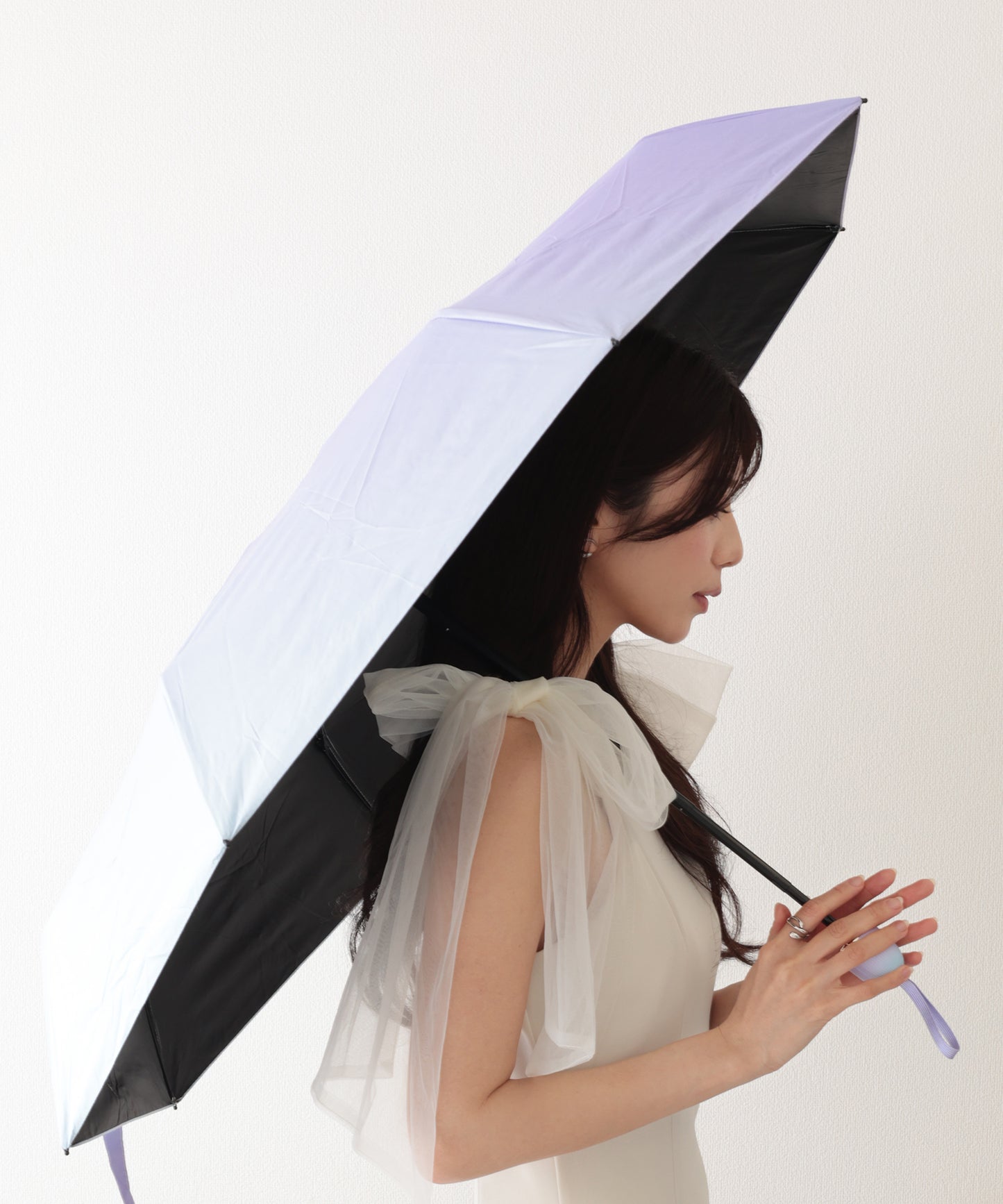 晴雨兼用 カラー グラデーション コンパクト 折りたたみ傘