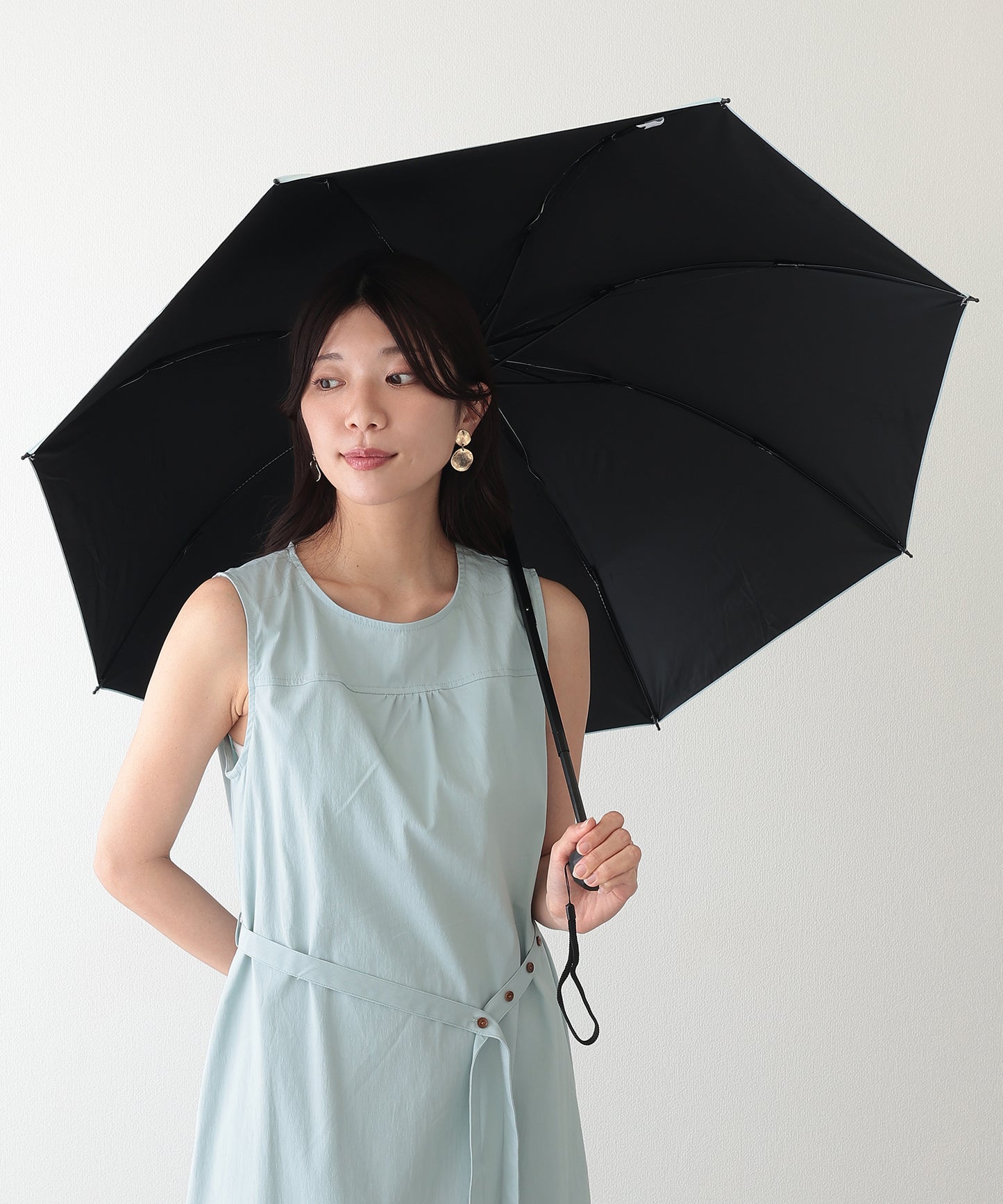 晴雨兼用 カラー グラデーション 遮光 折りたたみ傘