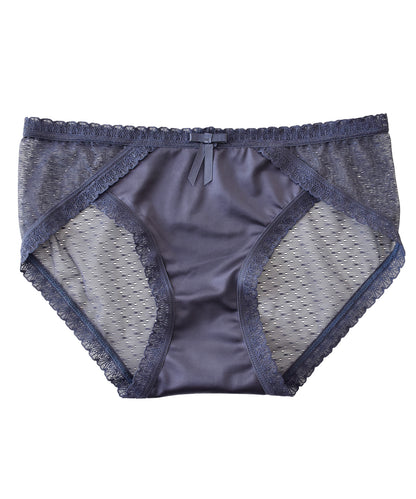 【5色組】セットでお得♪レディース サテンレースショーツ 5色5枚セット