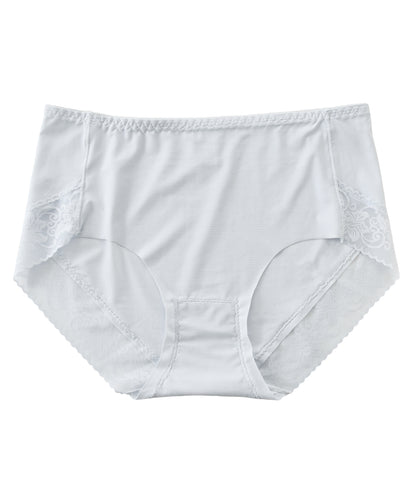 【5色組】セットでお得♪ショーツ 5色5枚セット さわやかなメッシュ生地のシルクタッチレースショーツ