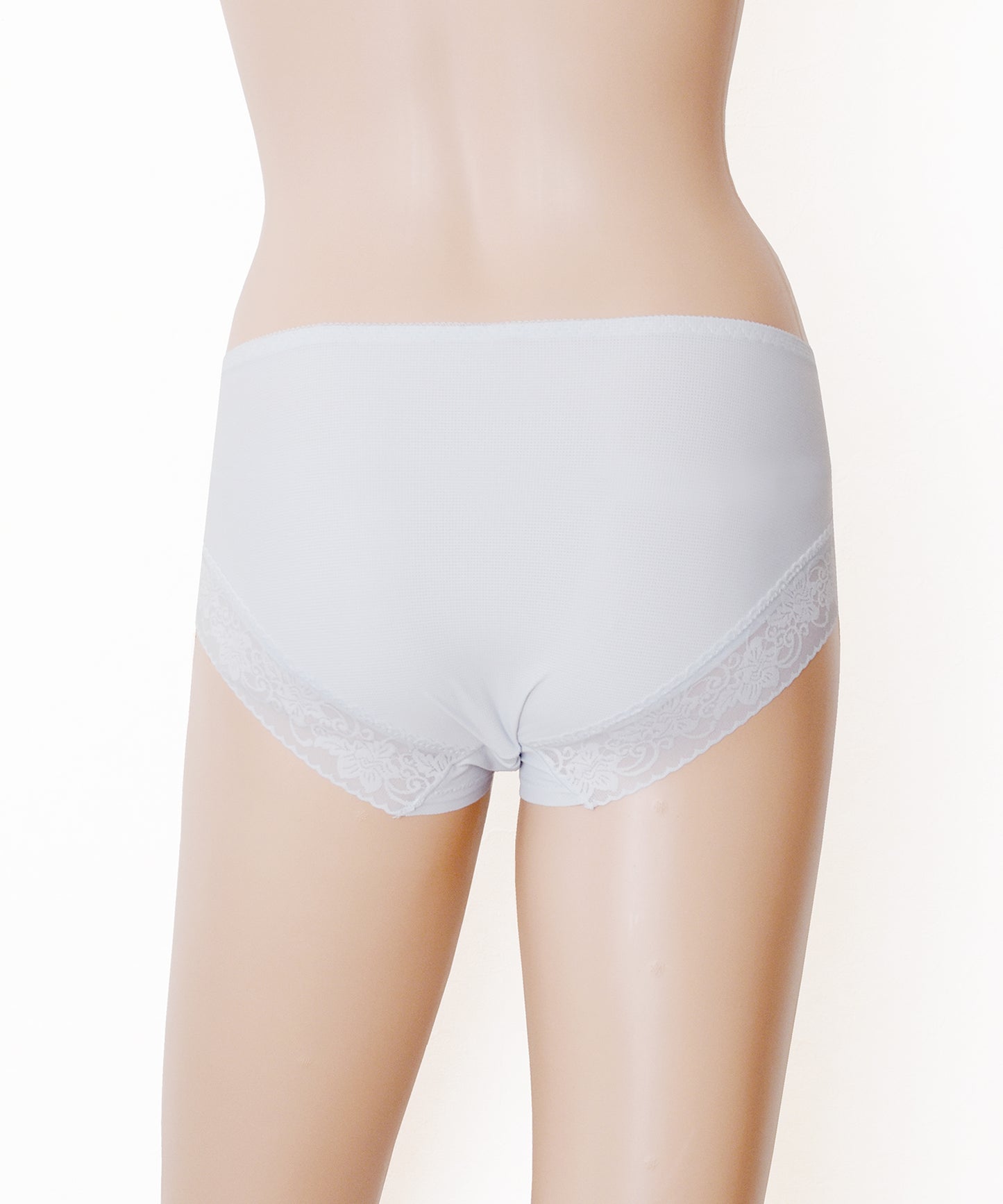 【5色組】セットでお得♪ショーツ 5色5枚セット さわやかなメッシュ生地のシルクタッチレースショーツ