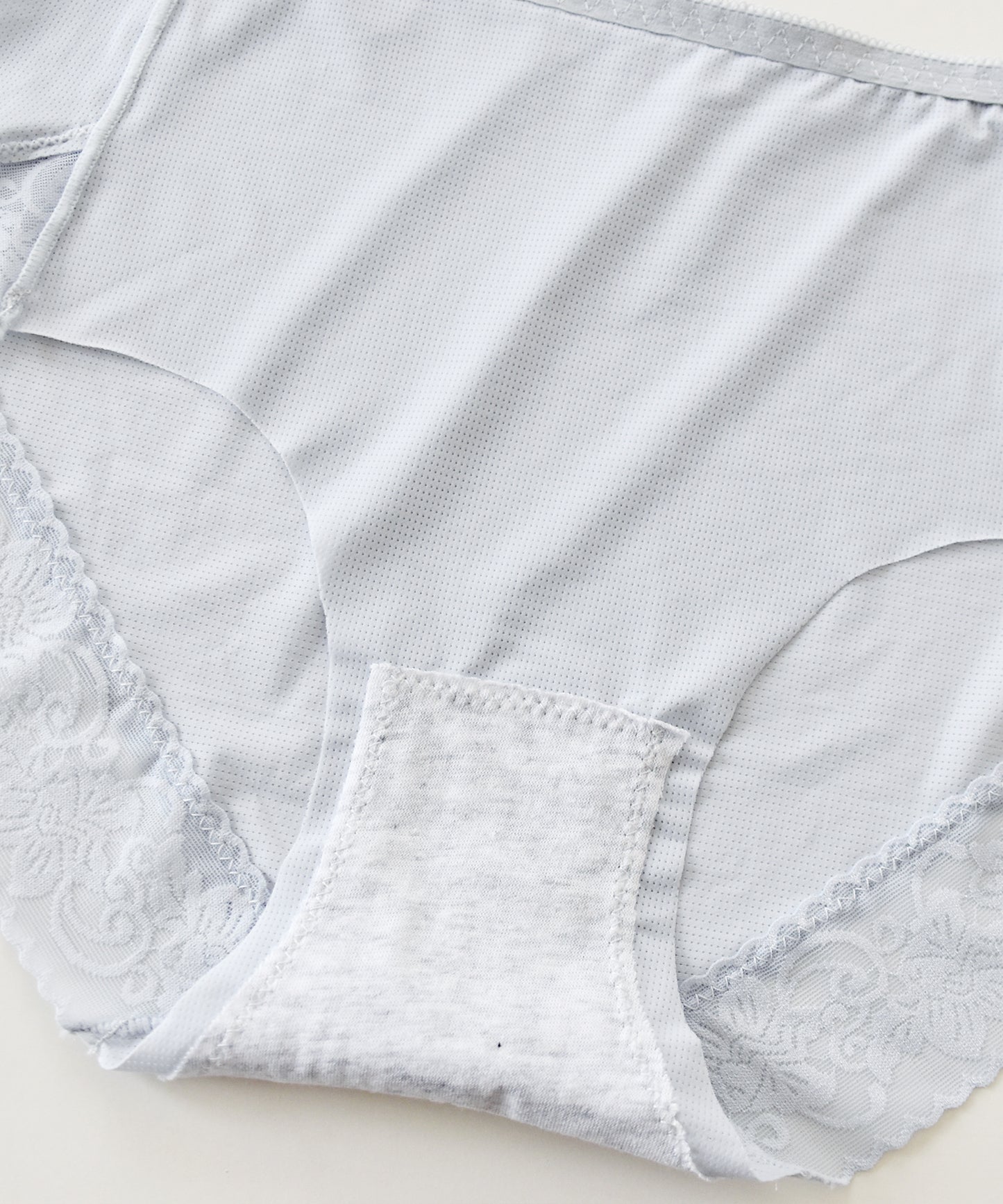 【5色組】セットでお得♪ショーツ 5色5枚セット さわやかなメッシュ生地のシルクタッチレースショーツ